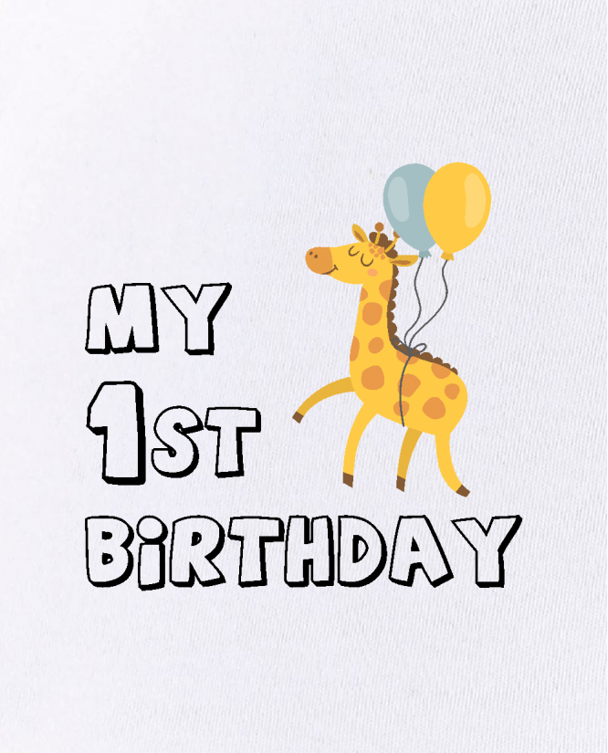 My 1st birthday Seilinukas